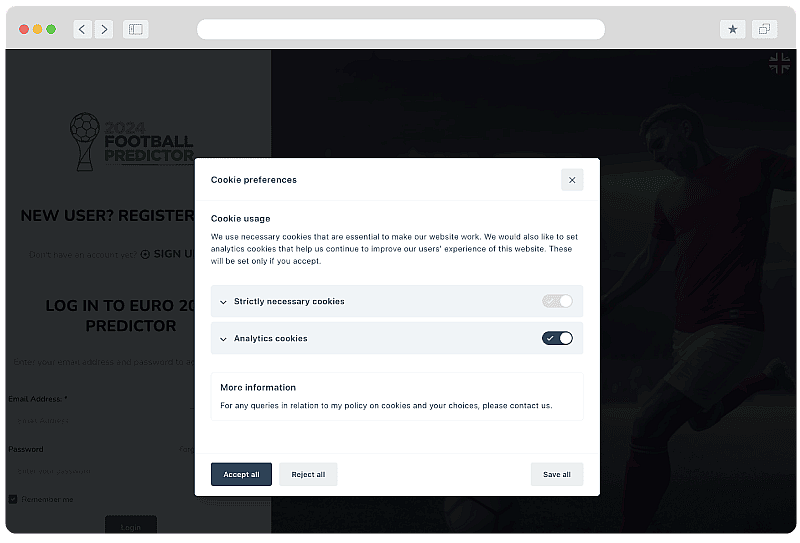 Football Predictor GDPR Compliant